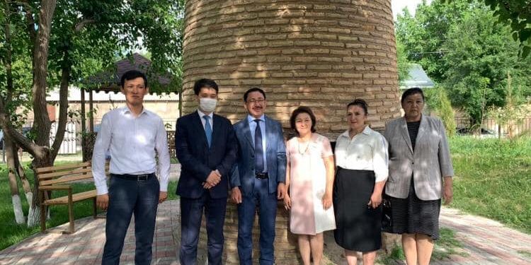 Шымкентте тарихи ескерткіш«Хызыр» мұнарасы ашылды