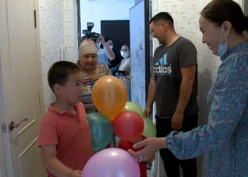 Шымкентте 147 азаматқа жалдамалы баспананың пәтер кілті табыс етілді