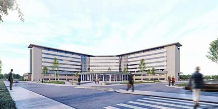 Түркістанда еліміздегі ең ірі ауруханалардың бірі салынуда