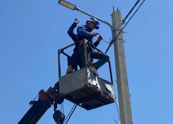 Шымкент көшелерін жарықтандыру жобасы жалғасуда