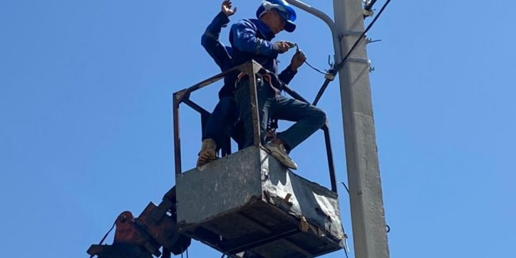 Шымкент көшелерін жарықтандыру жобасы жалғасуда