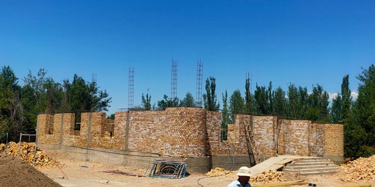 Сауран ауданында 700 орындық мешіттің құрылысы басталды