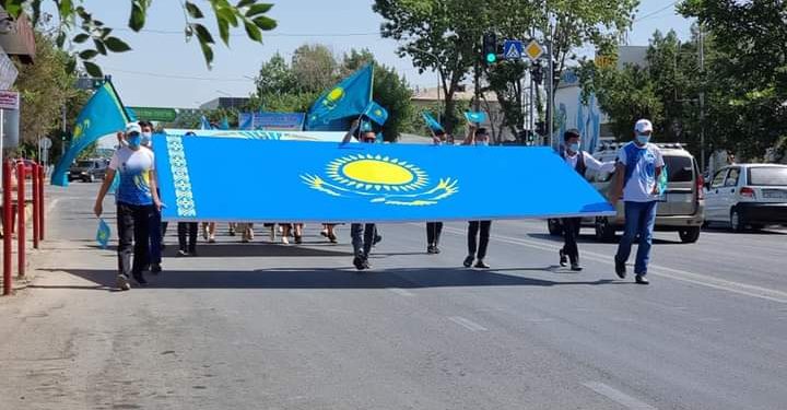 Түркістан облысында мемлекеттік рәміздер күні аталып өтті