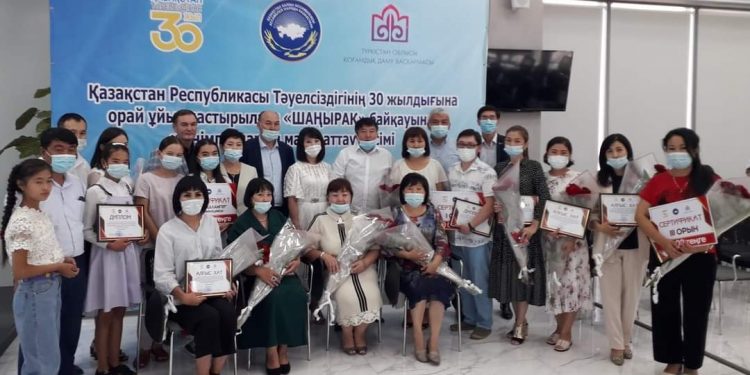 Түркістанда «Шаңырақ» байқауының жеңімпаздары марапатталды