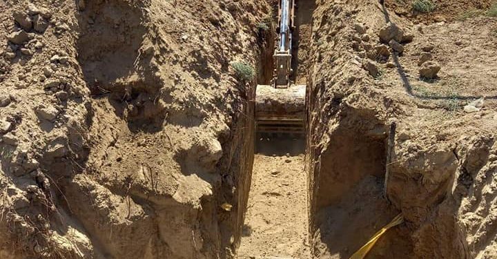 Ынтымақ-2 шағынауданындағы су құбырын тарту жұмыстарының 90 пайызы аяқталды