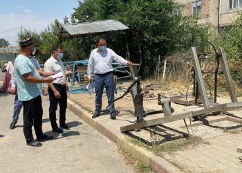 Әл-Фараби ауданында 9 балалар алаңшасының құрылысы басталды