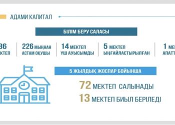 Шымкентте алдағы бес жылда жоғары және бірінші санатты мұғалімдер үлесі 30 пайызға артады