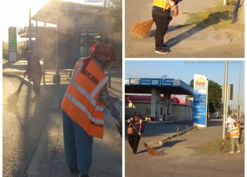 Қаратау ауданында санитарлық тазалық жұмыстары жүйелі жүргізілуде