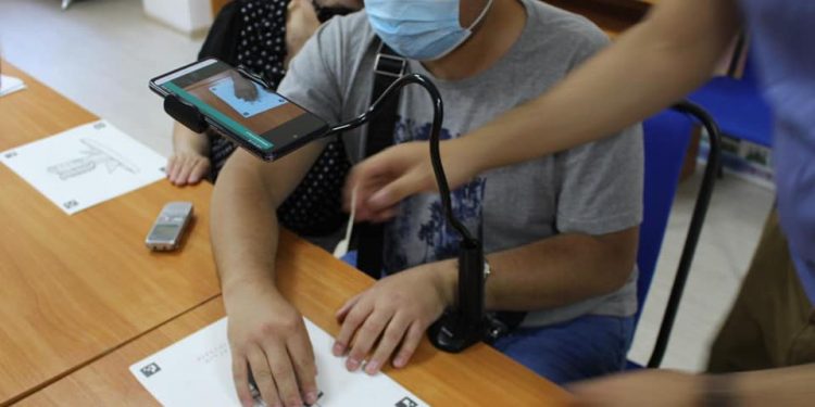 Шымкентте зағип жандарға арналған мобильді қосымша енгізілмек