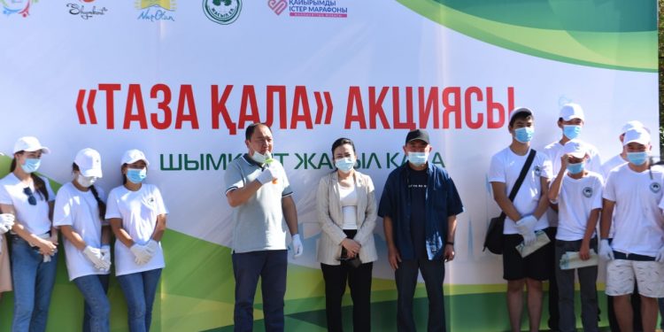 Шымкентте «Таза қала» акциясы бастау алды