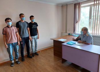 Шымкентте жастарды әскерге шақыру үшін зерделеуде