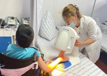 Шымкенттегі әлеуметтік қызметтерді көрсету орталығы жаңа медициналық құралдармен толықты