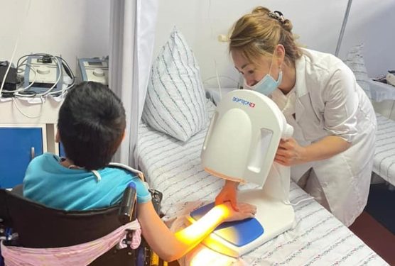 Шымкенттегі әлеуметтік қызметтерді көрсету орталығы жаңа медициналық құралдармен толықты