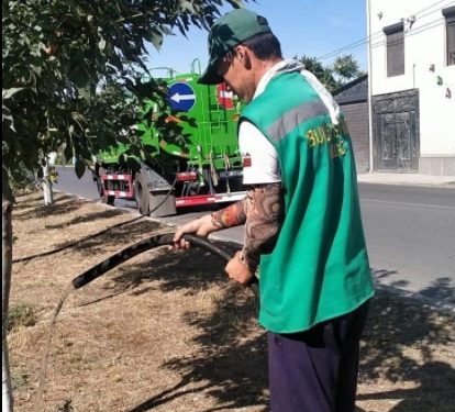 Еңбекші ауданында санитарлық тазалау жұмыстары күшейтілді