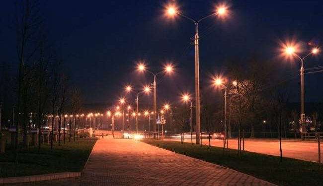 Жыл соңына дейін Шымкентте 104 көше жарықтандырылады