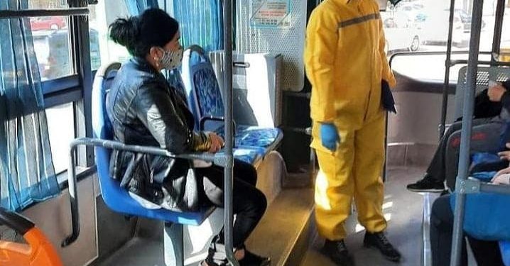 Шымкент: Қоғамдық орындарда залалсыздандыру жұмыстары жүргізілуде