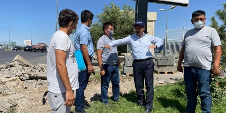 Шымкент: Жол құрылысы бақылауда