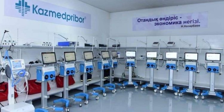 Шымкенттегі «Казмедприбор» ЖШС күніне 20 ӨЖЖ аппаратын шығарады