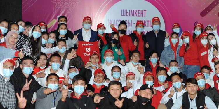 Шымкентте еріктілер көшбасшылық қабілеттерін арттырды