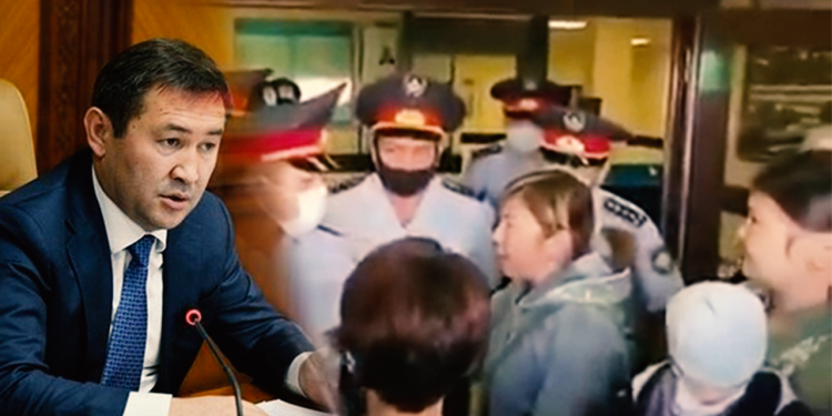 «Қала әкімі шығып бір ауыз сөз айтуға жарымайды!» Шымкентте жарық пен суға зар болған тұрғындар Әйтеновке арызын жеткізе алмады (видео)