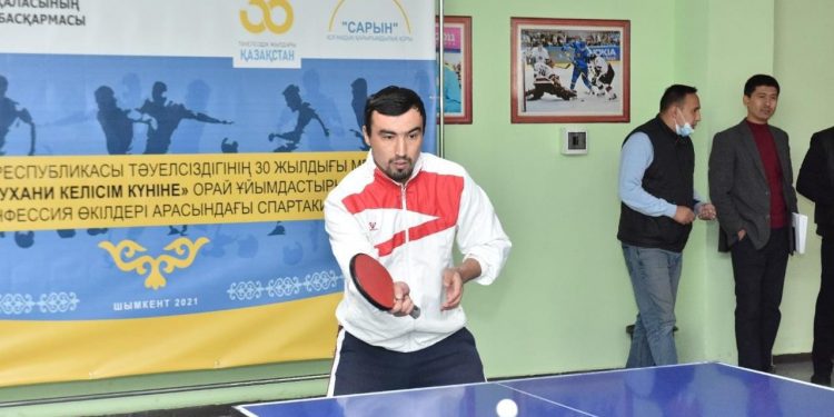 Дін өкілдері үстел теннисінен сайысты
