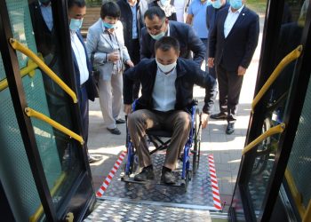 Шымкент : Аялдамалардың мүмкіндігі шектеулі жандар үшін бейімділігі бақыланды