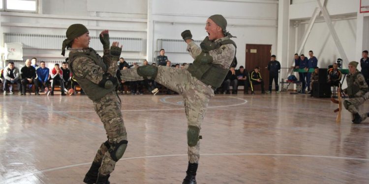 Шымкент : Гарнизонда оқу-әдістемелік жиыны өтті