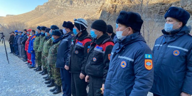 Түркістан облысында «Қыс-2021» Республикалық командалық –штабтық жаттығу өткізілуде