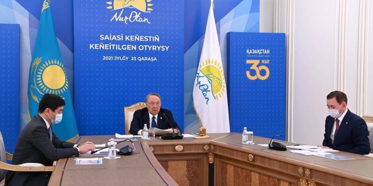 Нұрсұлтан Назарбаевтың төрағалығымен «Nur Otan» партиясы Саяси кеңесінің кеңейтілген отырысы өтті