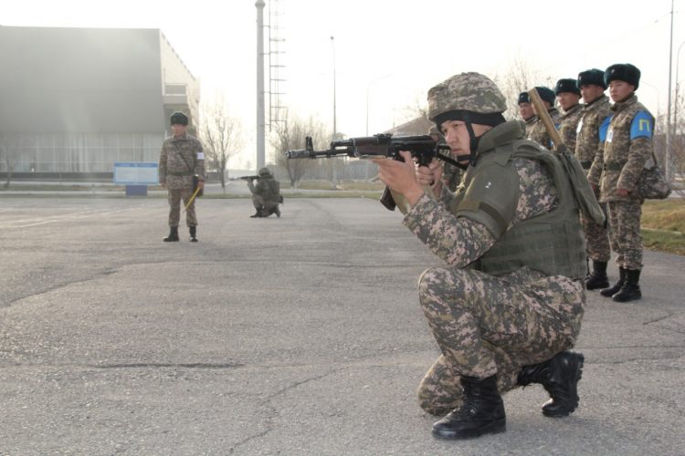 Шымкенттің әскерилері диверсияға қарсы қауіпсіздігін пысықтады
