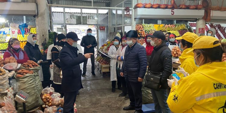 Базарларда карантин талаптары күшейтілді