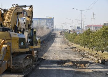 Шымкентте жолайрық құрылысы басталды
