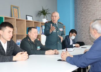 Шымкент : Әскери-патриоттық тәрбие маңызды іс