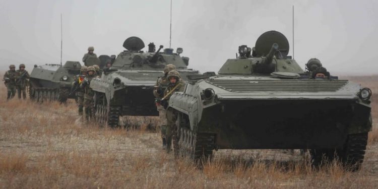 Қазақстан әскерінде взводтар даярлығы өтуде