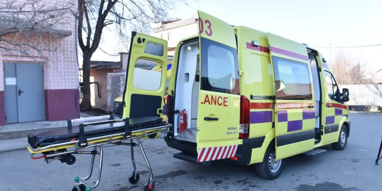 Шымкент қалалық жедел жәрдем станциясына жаңа автокөліктер берілді