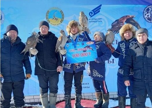 Түркістан облысының құсбегілері 2 алтын, 1 күміс медаль олжалады