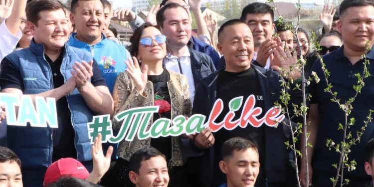 Шымкентте «ТазаLike» экологиялық шарасы өтті