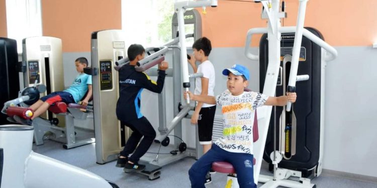 Түркістан: Қазығұртта спорт кешені пайдалануға берілді