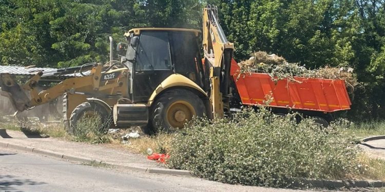 Проведена уборка