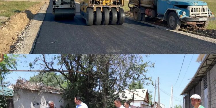 Шымкент: В Аль-Фарабийском районе асфальтируют 30 улиц