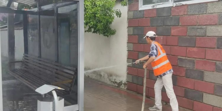 Тазалық жұмыстары жүргізілді