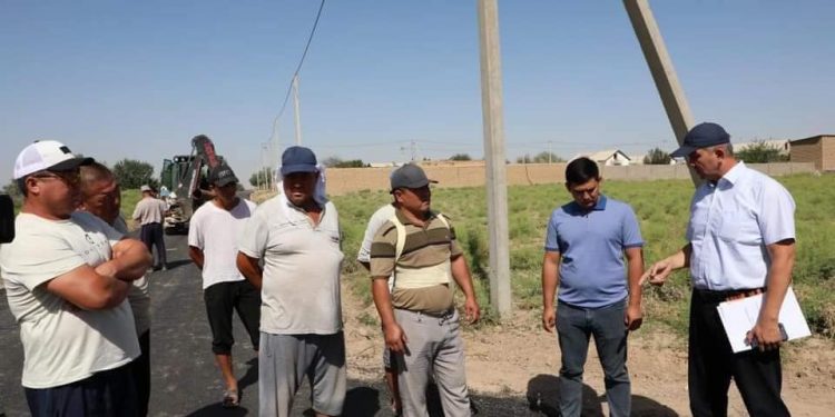 Түркістан: Сарыағаш ауданында жол жөндеу жұмыстарына қоғамдық бақылау жүргізілді