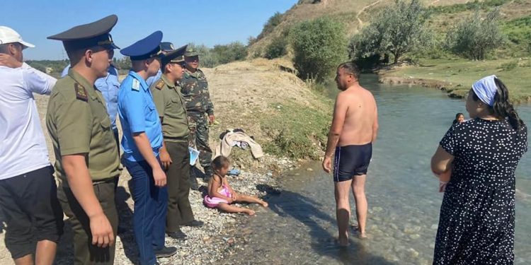 Төтеншеліктер рейдтік іс-шара жүргізіп суға түсуде абай болуға шақырды