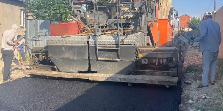 Қаратау ауданында 17 көше  жөнделіп пайдалануға берілді