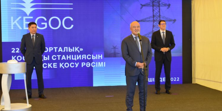 Түркістан облысында «Орталық» қосалқы станциясы пайдалануға берілді