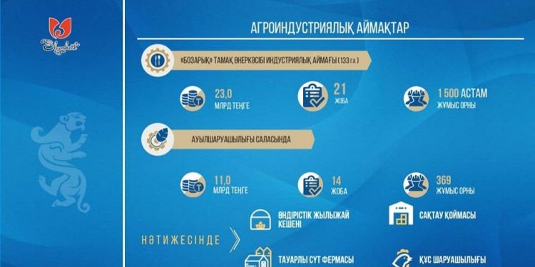 Шымкентте импорт алмастырушы екі жаңа зауыттың ашылуы жоспарлануда