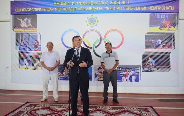 ОТЫРАР АУДАНЫНДА ОБЛЫСТЫҚ ЧЕМПИОНАТТЫҢ АШЫЛУЫ ӨТТІ