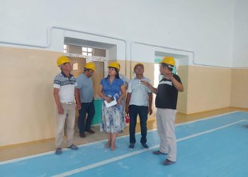 Түркістанда 2 мектеп күрделі жөндеуден өткізіліп жатыр