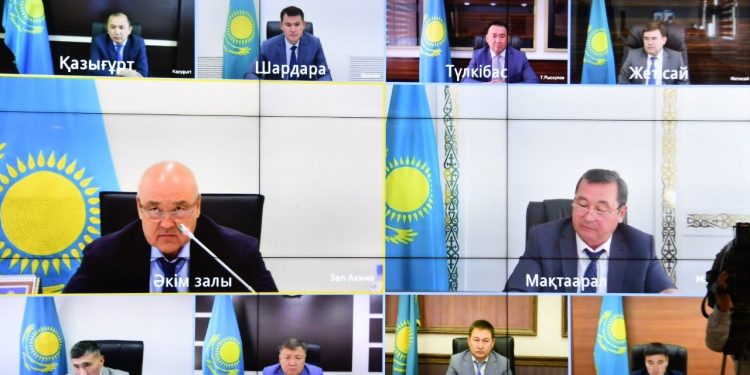 Түркістан: Жетісай мен Мақтааралдың өзекті мәселелері талқыланды