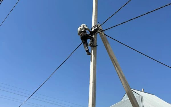 ШЫМКЕНТТЕГІ СОЛТҮСТІК САЯЖАЙҒА ЭЛЕКТР ҚУАТЫ ТАРТЫЛУДА